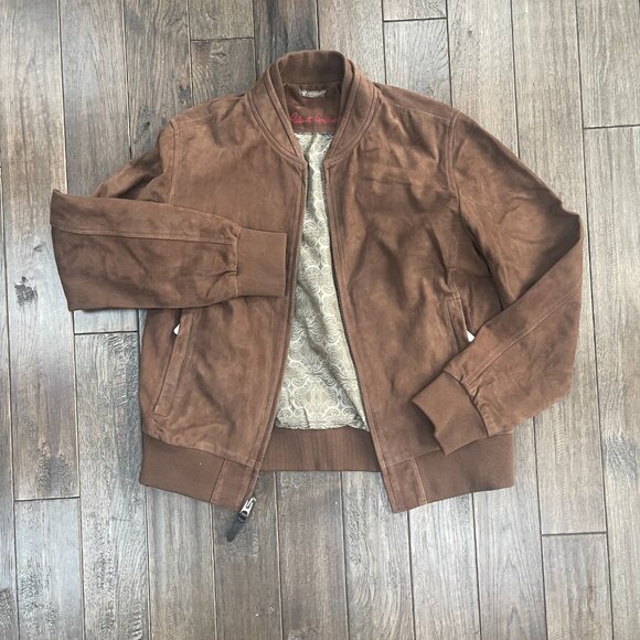 Robert Graham men's Tylen Suede Jacket - Picture 1 of 10